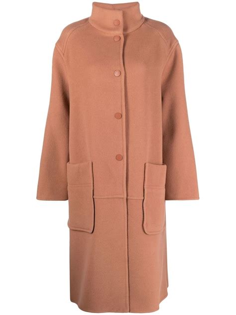 see by chloe wool coat|See By Chloé funnel.